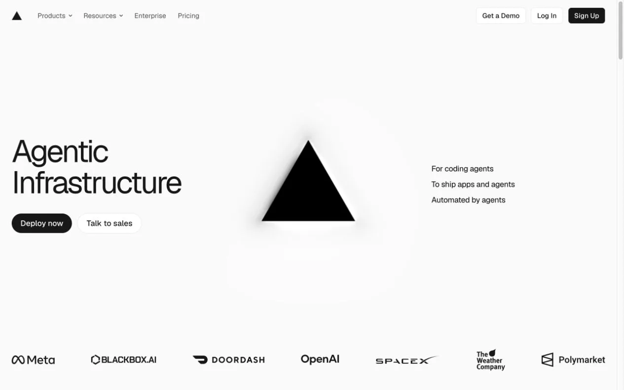 Vercel AI Gateway official homepage