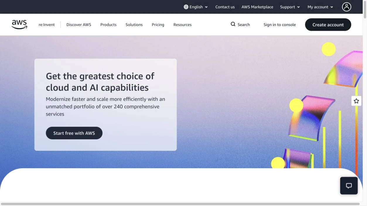 Screenshot of the Amazon Comprehend homepage, captured on 2026-09-23